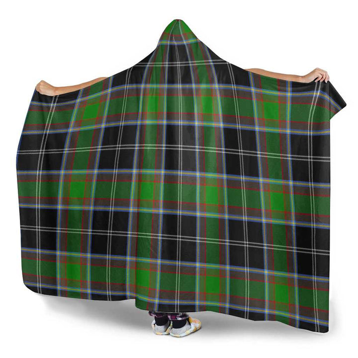 Scottish Webster Clan Tartan Hooded Blanket Tartan Plaid 3