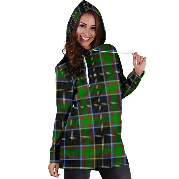 Scottish Webster Clan Tartan Hoodie Dress