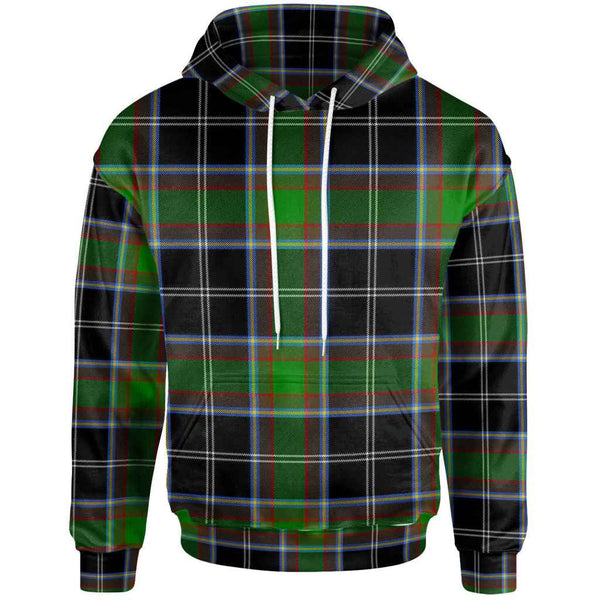 Scottish Webster Clan Tartan Hoodie Front Side Tartan Plaid