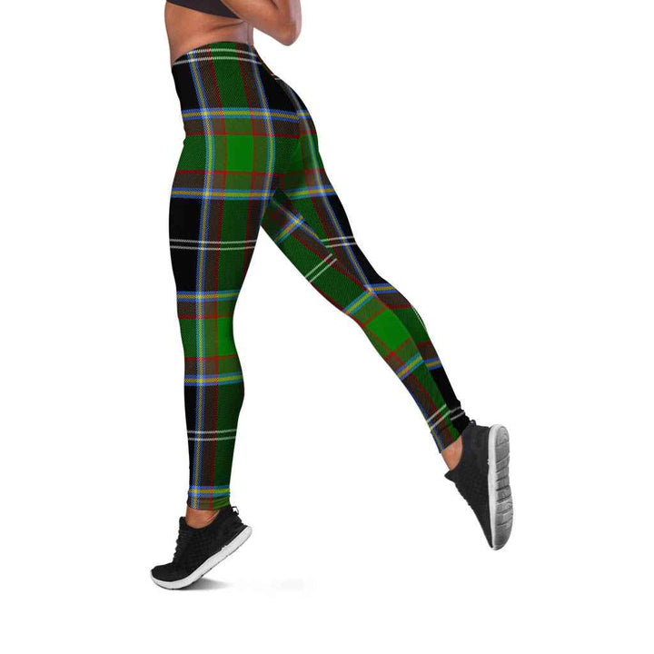 Scottish Webster Clan Tartan Women Leggings Tartan Plaid 2
