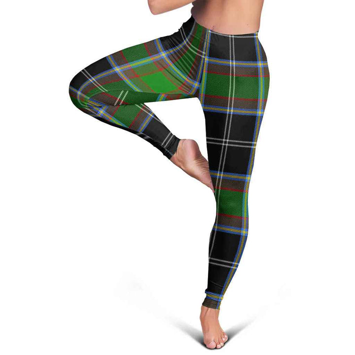 Scottish Webster Clan Tartan Women Leggings Tartan Plaid 5