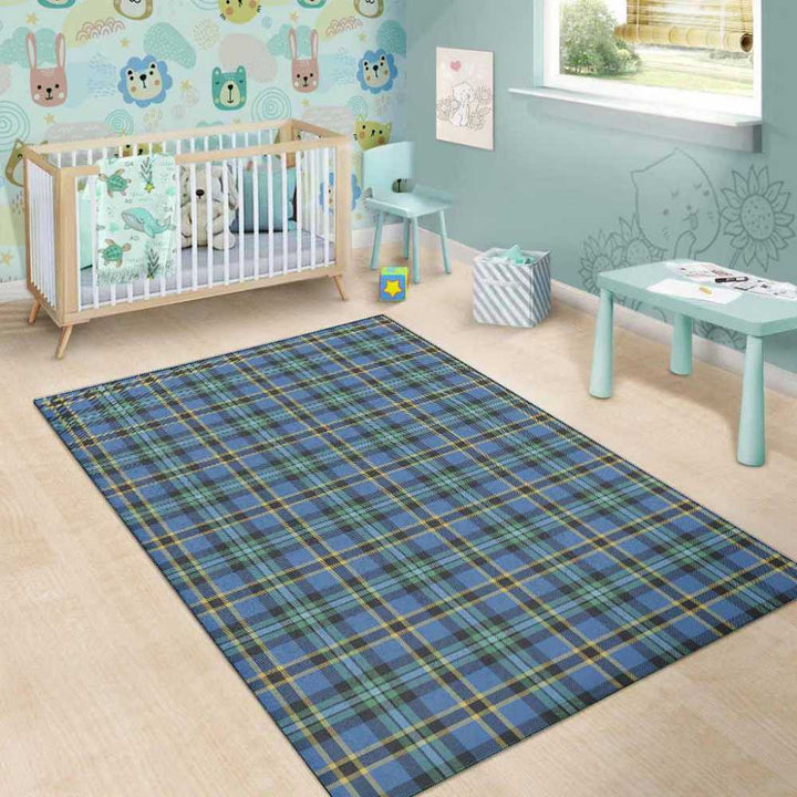 Scottish Weir Ancient Clan Tartan Area Rug Tartan Plaid 5