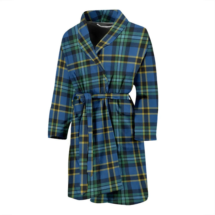 Scottish Weir Ancient Clan Tartan Bathrobe 2