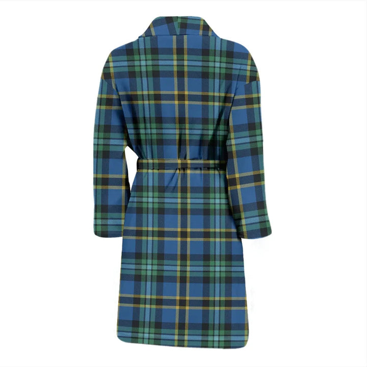 Scottish Weir Ancient Clan Tartan Bathrobe 1