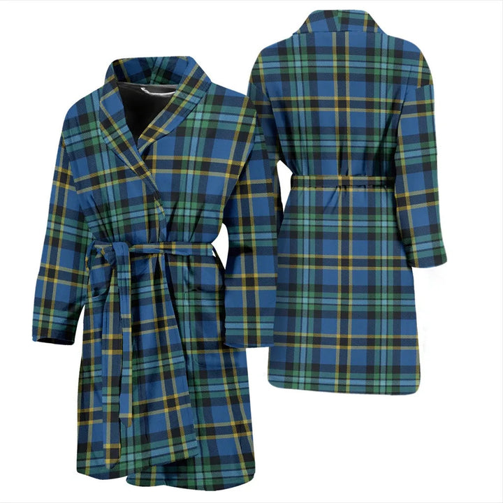 Scottish Weir Ancient Clan Tartan Bathrobe 3