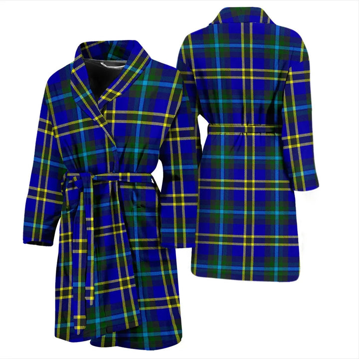 Scottish Weir Modern Clan Tartan Bathrobe 3