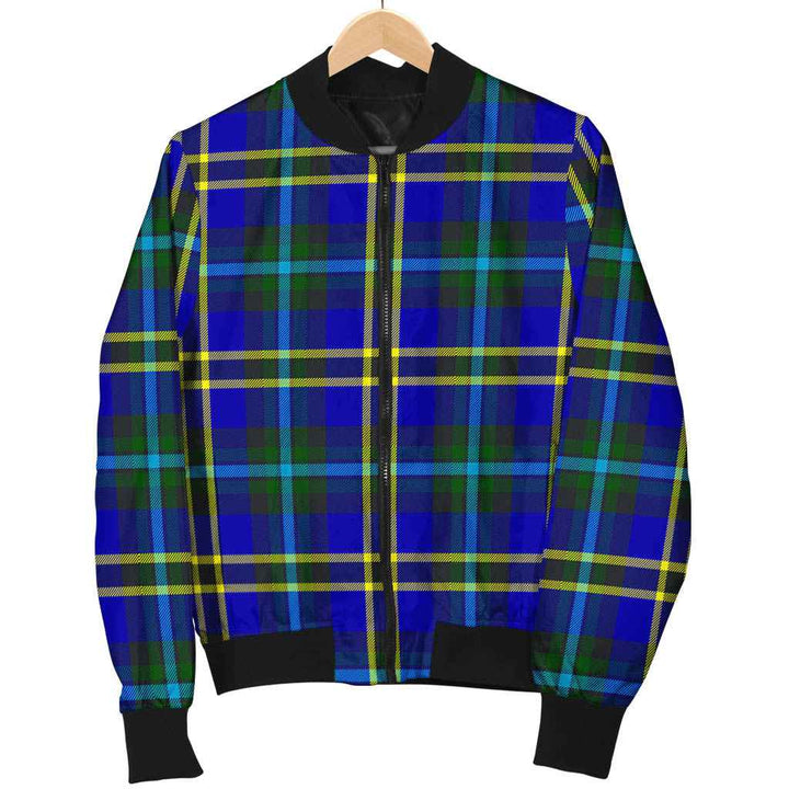 Scottish Weir Modern Clan Tartan Bomber Jacket Tartan Plaid 1