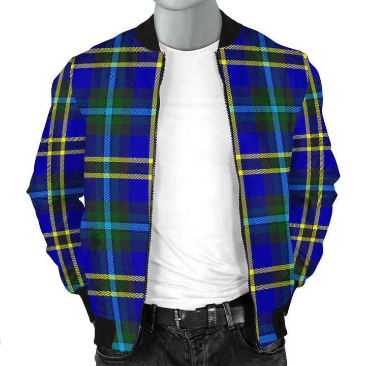 Scottish Weir Modern Clan Tartan Bomber Jacket Tartan Plaid 2
