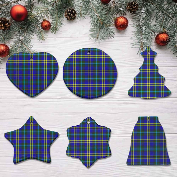 Scottish Weir Modern Clan Tartan Ceramic Ornament All Tartan Plaid