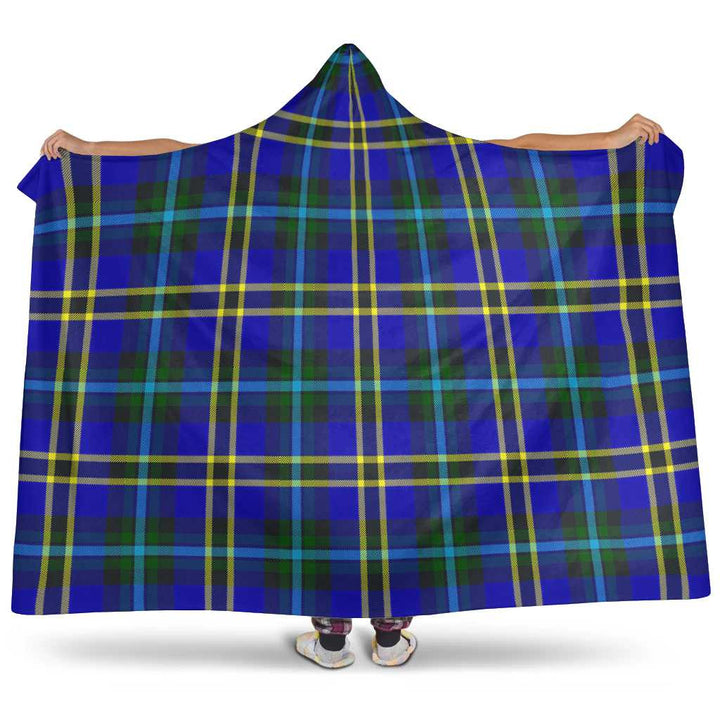 Scottish Weir Modern Clan Tartan Hooded Blanket Tartan Plaid 1