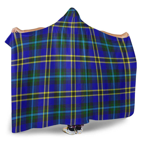 Scottish Weir Modern Clan Tartan Hooded Blanket Tartan Plaid 2