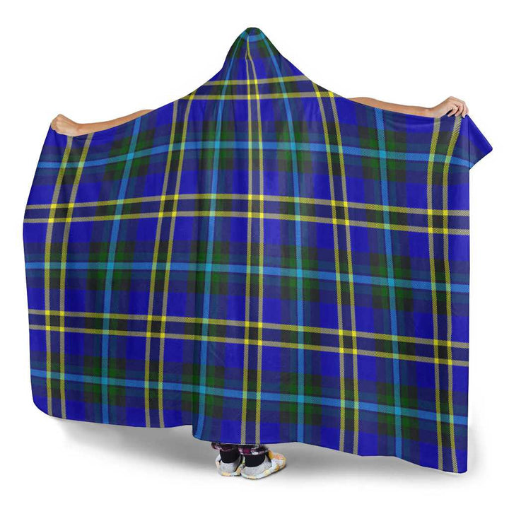 Scottish Weir Modern Clan Tartan Hooded Blanket Tartan Plaid 3