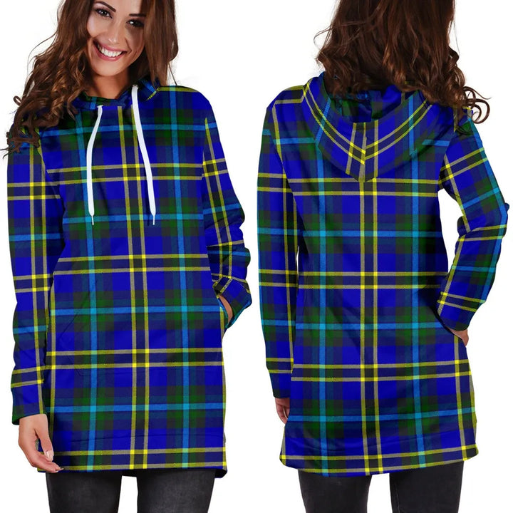 Scottish Weir Modern Clan Tartan Hoodie Dress