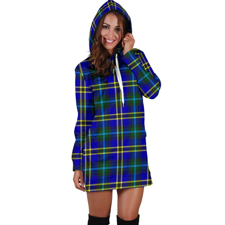 Scottish Weir Modern Clan Tartan Hoodie Dress