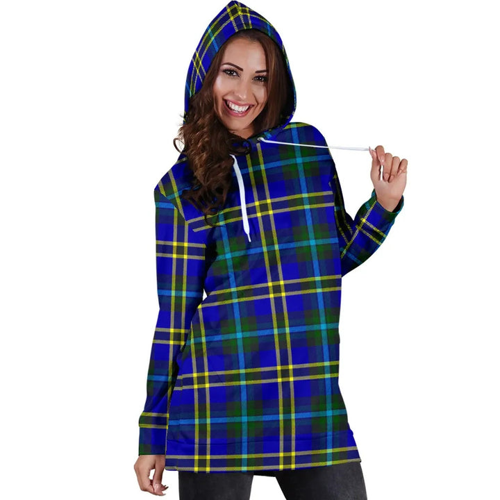 Scottish Weir Modern Clan Tartan Hoodie Dress