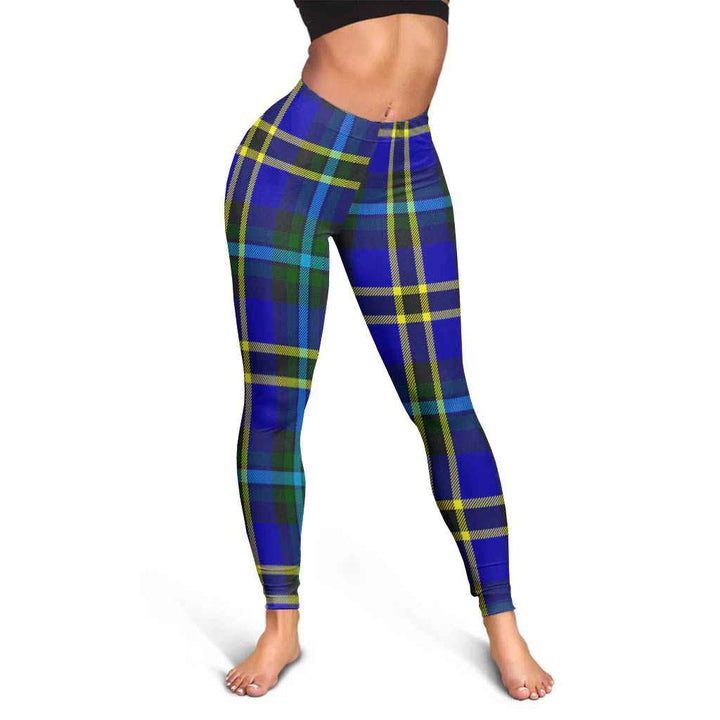 Scottish Weir Modern Clan Tartan Women Leggings Tartan Plaid 3