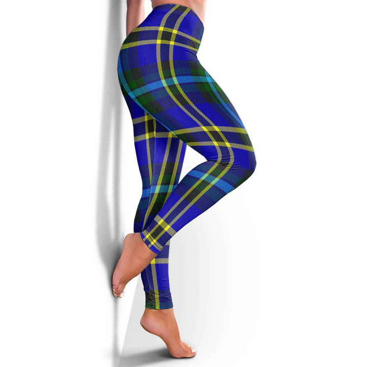 Scottish Weir Modern Clan Tartan Women Leggings Tartan Plaid 4