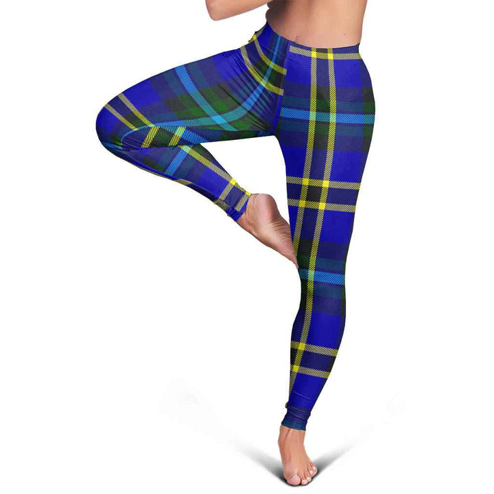 Scottish Weir Modern Clan Tartan Women Leggings Tartan Plaid 5