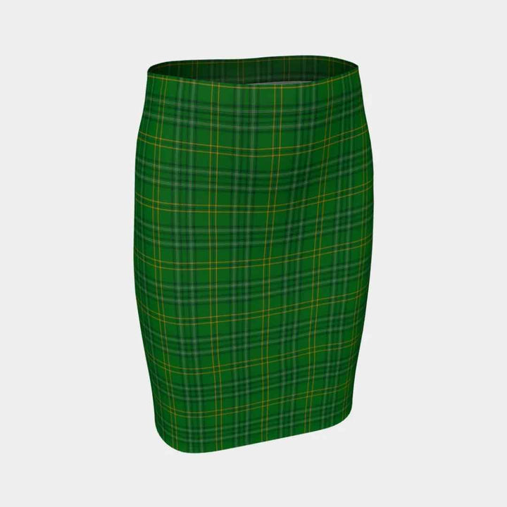 Scottish Wexford County Clan Tartan Fitted Skirt Tartan Plaid 1