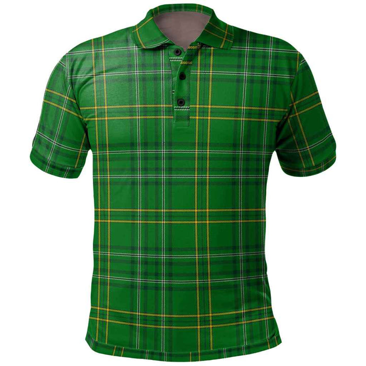 Scottish Wexford County Clan Tartan Polo Shirt Front Side Tartan Plaid