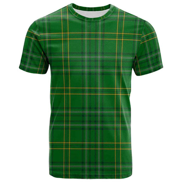 Scottish Wexford County Clan Tartan T-Shirt Front Side Tartan Plaid