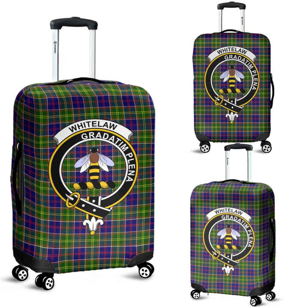 Scottish Whitelaw Clan Crest Tartan Luggage Cover Tartan Plaid 1