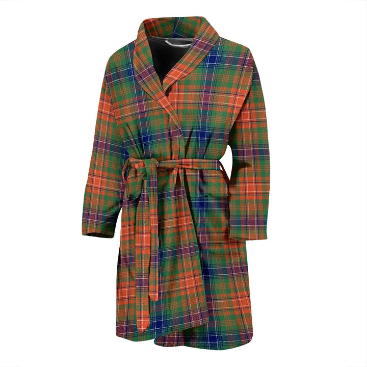Scottish Wilson Ancient Clan Tartan Bathrobe 1