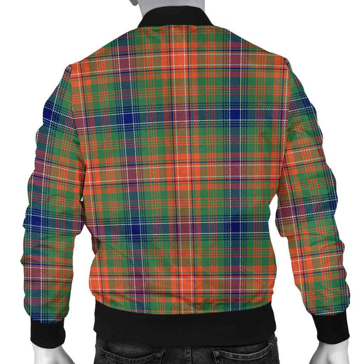 Scottish Wilson Ancient Clan Tartan Bomber Jacket Tartan Plaid 3