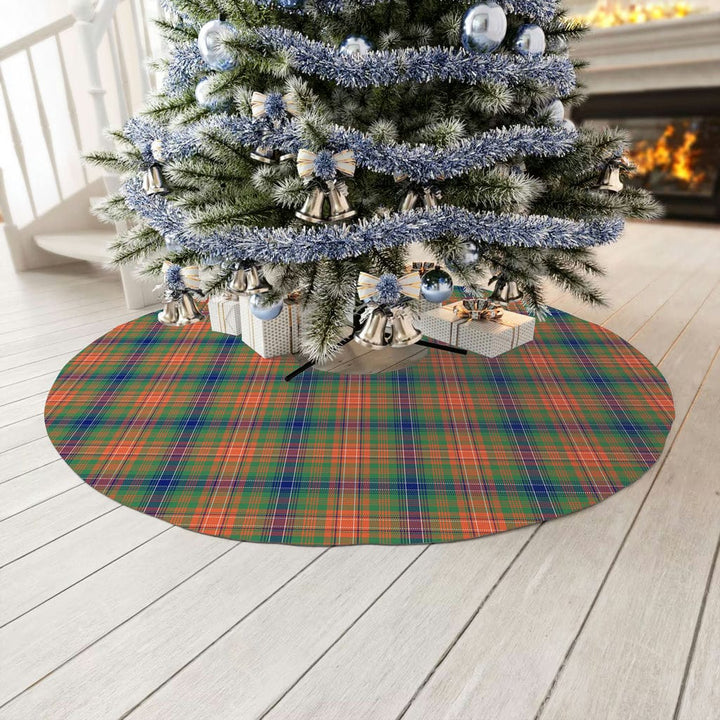 Scottish Wilson Ancient Clan Tartan Christmas Tree Skirt No Tassels 3 Tartan Plaid