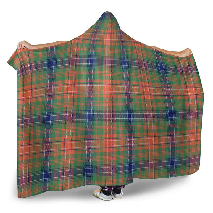 Scottish Wilson Ancient Clan Tartan Hooded Blanket Tartan Plaid 2