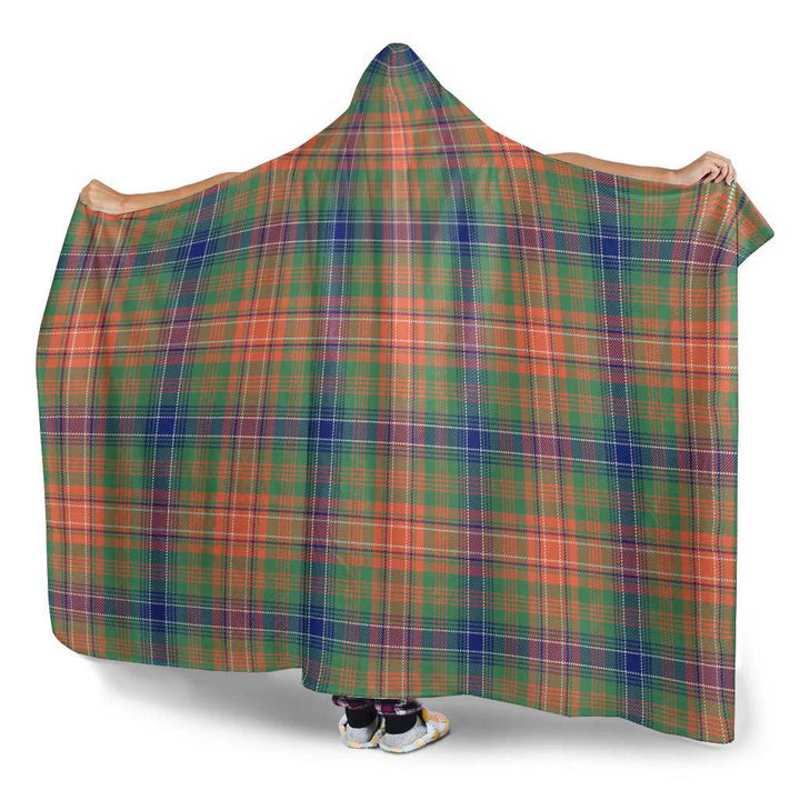 Scottish Wilson Ancient Clan Tartan Hooded Blanket Tartan Plaid 3