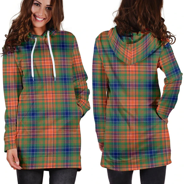 Scottish Wilson Ancient Clan Tartan Hoodie Dress