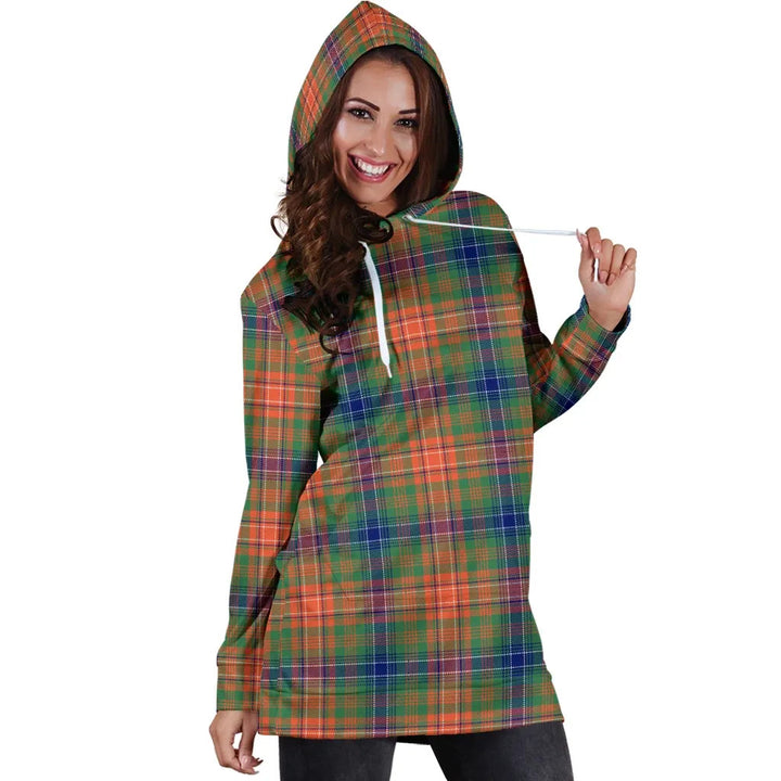 Scottish Wilson Ancient Clan Tartan Hoodie Dress