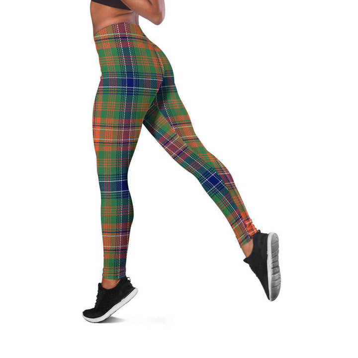 Scottish Wilson Ancient Clan Tartan Women Leggings Tartan Plaid 2