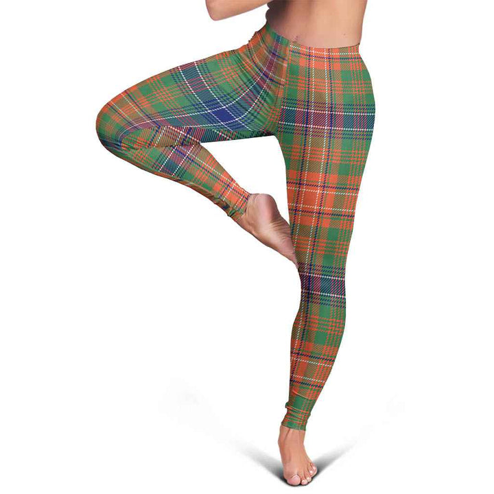 Scottish Wilson Ancient Clan Tartan Women Leggings Tartan Plaid 5