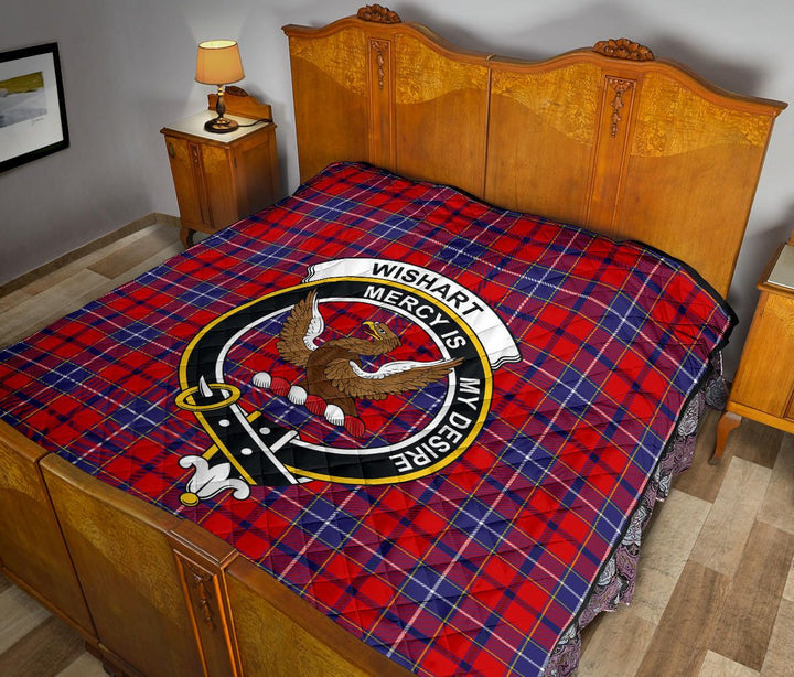 Scottish Wishart Dress Clan Crest Tartan Quilt Tartan Plaid 12