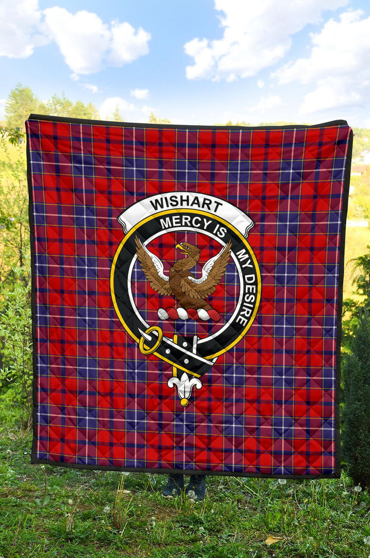 Scottish Wishart Dress Clan Crest Tartan Quilt Tartan Plaid 2
