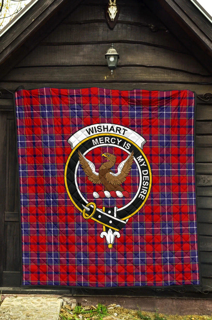Scottish Wishart Dress Clan Crest Tartan Quilt Tartan Plaid 3