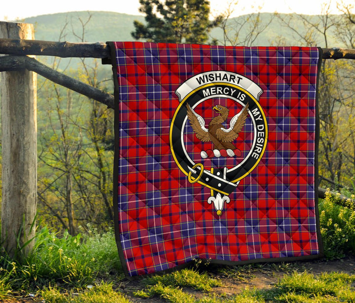 Scottish Wishart Dress Clan Crest Tartan Quilt Tartan Plaid 6
