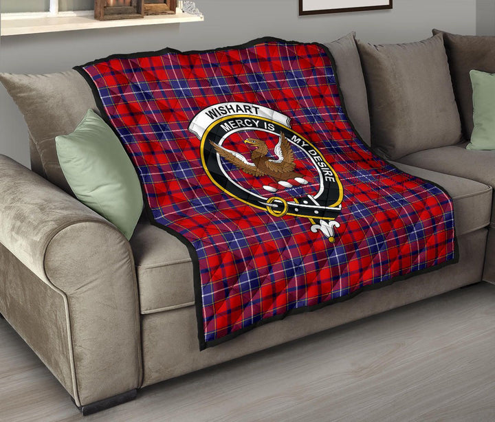Scottish Wishart Dress Clan Crest Tartan Quilt Tartan Plaid 8
