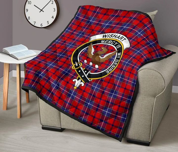 Scottish Wishart Dress Clan Crest Tartan Quilt Tartan Plaid 9
