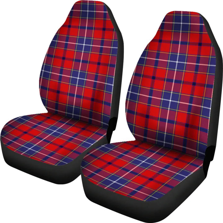 Scottish Wishart Dress Clan Tartan Car Seat Covers 1