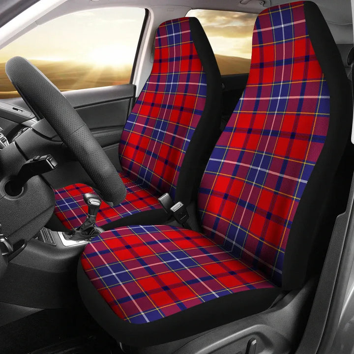 Scottish Wishart Dress Clan Tartan Car Seat Covers 2