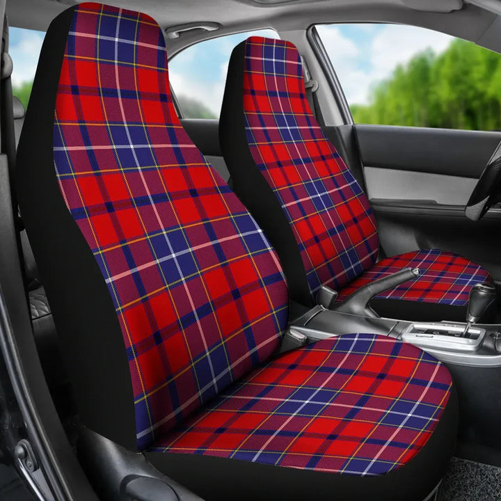 Scottish Wishart Dress Clan Tartan Car Seat Covers 3