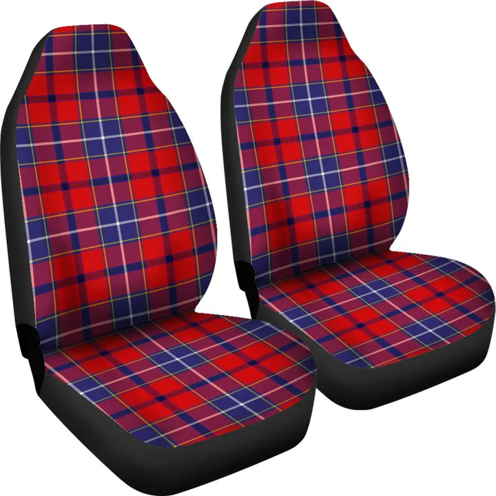 Scottish Wishart Dress Clan Tartan Car Seat Covers 4