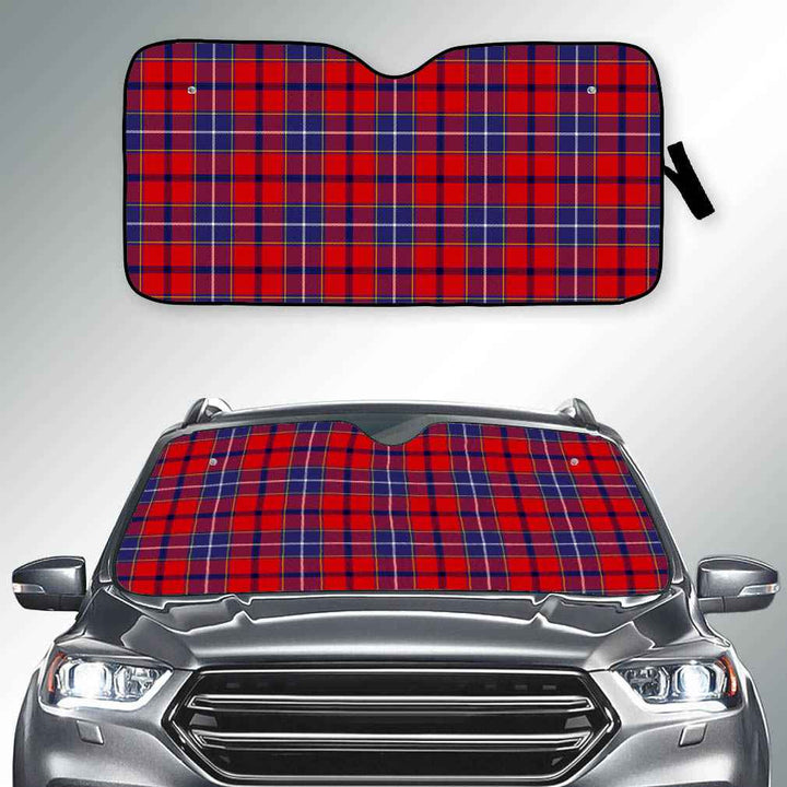 Scottish Wishart Dress Clan Tartan Car Windshield Sun Shade Tartan Plaid 2