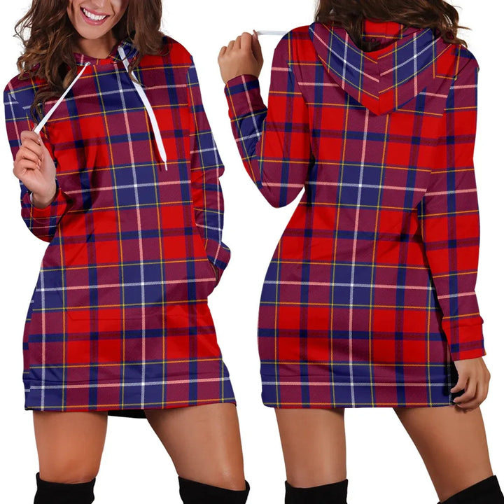 Scottish Wishart Dress Clan Tartan Hoodie Dress