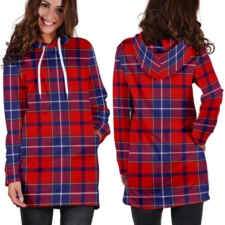Scottish Wishart Dress Clan Tartan Hoodie Dress