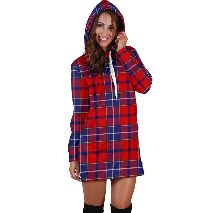Scottish Wishart Dress Clan Tartan Hoodie Dress