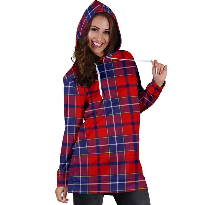 Scottish Wishart Dress Clan Tartan Hoodie Dress